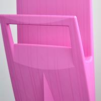 Eccopanta Schlafzimmer-Kleiderständer mit Nadelstreif-Optik  - fuchsia 3